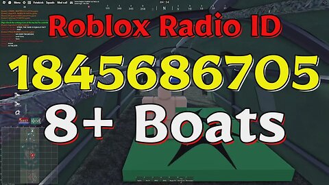 Boats Roblox Radio Codes/IDs