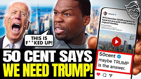 50 Cent ENDORSES Trump, SNAPS On Biden: 'Trump Is The Way!' | Rock & Snoop DUMP Joe, Libs in PANIC 🔥