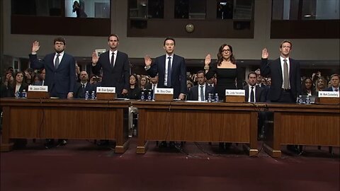 Mark Zuckerberg, Social Media CEOs Face Epic Grilling By Senate Judiciary Committee | Full