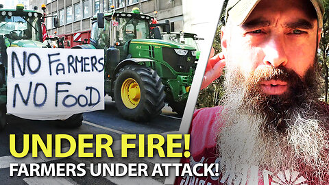 European Farmers UNDER FIRE! - Tractors WON'T Work!