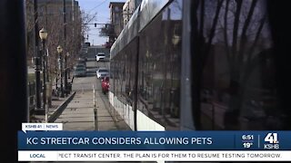 KC Streetcar considers allowing pets