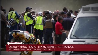 Gunman kills 19 children, 2 teachers in Texas school rampage