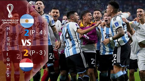 Highlight Quarter Finals Argentina 4 vs 2 Netherlands Full Match Goals and Penaltys World Cup Qatar 2022