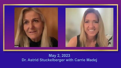 May 2, 2023 Dr. Astrid Stuckelberger and Carrie Madej