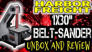 Harbor Freight 1x30 Belt Sander Review