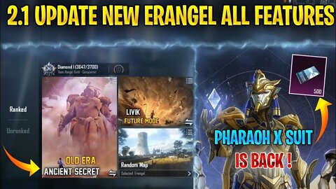 😱 Finally, Ancient Secret Temple 2 0 Mode is Coming in pubg mobile and BGMI New Mode Update