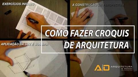 Como fazer croqui de arquitetura