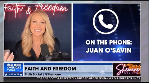 Juan O Savin Speaks to Faith and Freedom Show