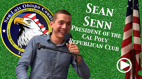 Sean Senn - President of the Cal Poly Republican Club