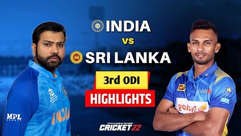India vs Siri Lanka best match #cricket
