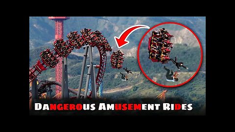 Top 5 Dangerous And Unique Amusement Rides Around The World In Urdu/Hindi