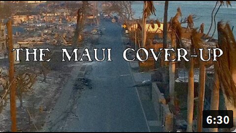 Bowne Report: The Maui Cover-Up