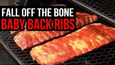 Baby Back Ribs "Fall-Off-The-Bone" on Lone Star Grillz Offset Smoker