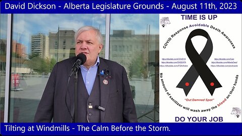 David Dickson - Alberta Legislature Grounds - August 11th, 2023