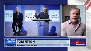 Tom Fitton discusses the Durham report’s chapter on Hillary Clinton’s influence on the FBI probe