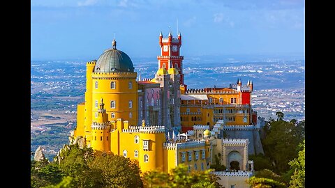 National palace of Pena , Castle in Sintra Portugal
