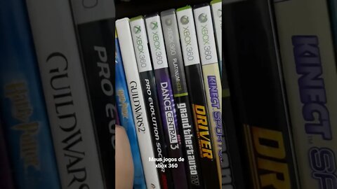 Xbox 360 jogos em mídia física #shorts