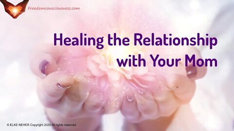 Healing the Relationship with Mom/Clearing Co-Dependency/Love Hate Energy/Frequency Healing Music