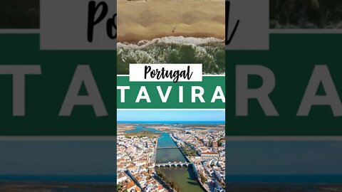 Visite Tavira em Portugal #shorts