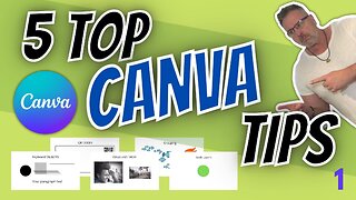 5 Top Canva Tips. Easy and Super Useful.