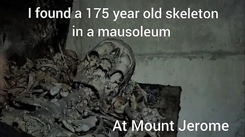 "A Grim find on a Snowy Walk @ Mount Jerome Cemetery: Parts 1&2" (Dec2022) Dead Good Walks