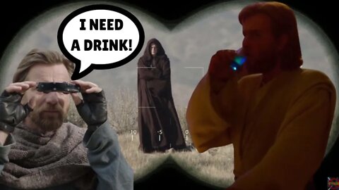 Anakin Skywalker Drives Obi-Wan Kenobi to Drink