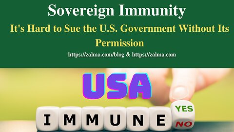 Sovereign Immunity