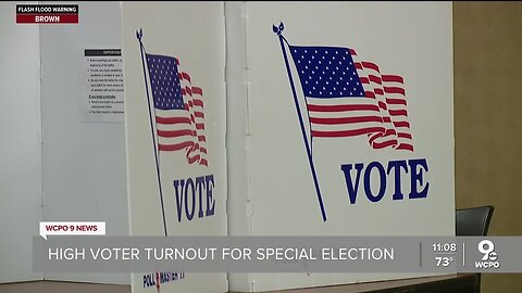 High voter turnout for Ohio special election