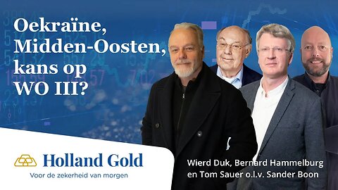 Wierd Duk, Bernard Hammelburg, Tom Sauer en Sander Boon: Oekraïne, Midden Oosten en kans op WO III