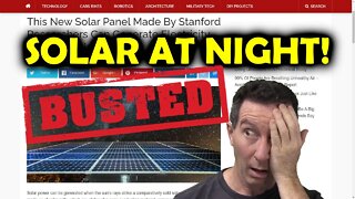EEVblog 1466 - Stanford Solar Power at Nightime! BUSTED