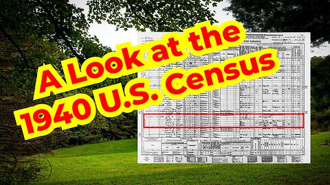 A look at the 1940 U.S. Census