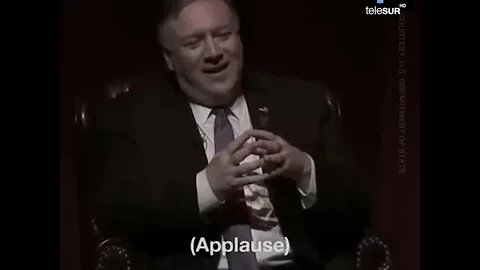 Mike Pompeo: We Lie, We Cheated, We Steal