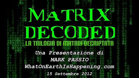Matrix Decoded (doppiaggio ITA)