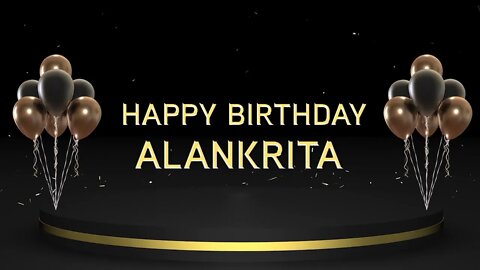 Wish you a very Happy Birthday Alankrita