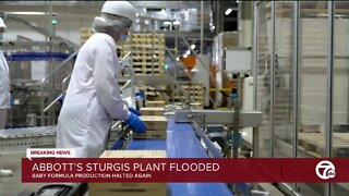 Abbott's Sturgis plant flooded, baby formula production halted again