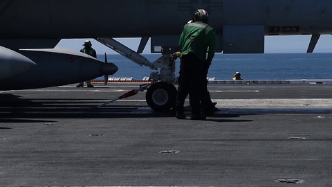 USS Theodore Roosevelt Conducts Flight Operations