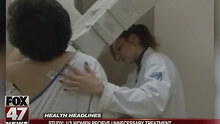 Study: 1 in 3 women receive unnecessary cancer treatment