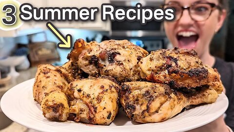 3 SUMMER RECIPES THAT WON'T HEAT UP YOUR KITCHEN! | WINNER DINNERS | NO. 134