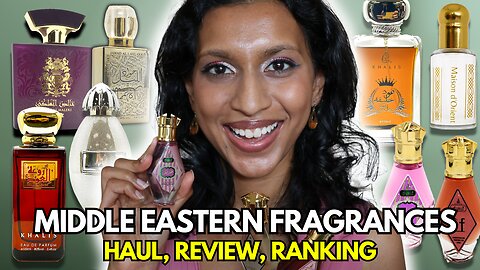 RANKING 9 MIDDLE EASTERN PERFUMES | Maison d Orient Perfume Review