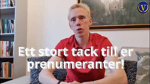 Ett stort tack till er prenumeranter!! (Nu är ni 100 stycken)