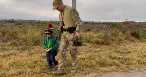 TX State Police Encounter Unattended 2-Yr-Old Illegal Alien Boy at Border With Toy and Note