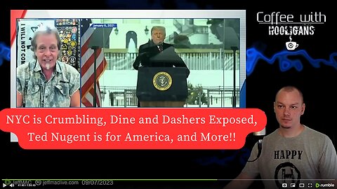 NYC is Crumbling, Dine and Dashers Exposed, Ted Nugent is for America, and More!!