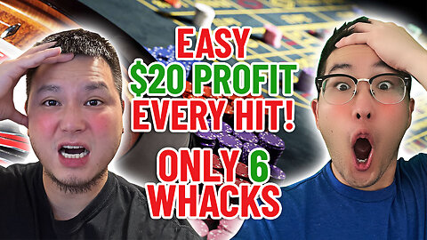 PROFIT $20 Every Time You Hit With This Roulette Strategy! (Cover 32 Numbers)