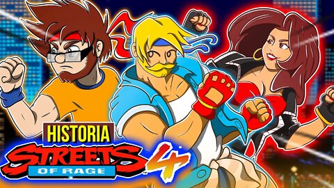 HISTORIA Streets of RAGE 4 e seus SEGREDOS ESCONDIDOS