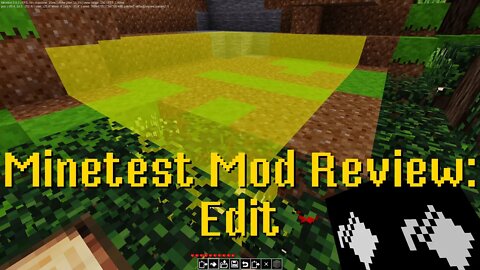 Minetest Mod Review: Edit