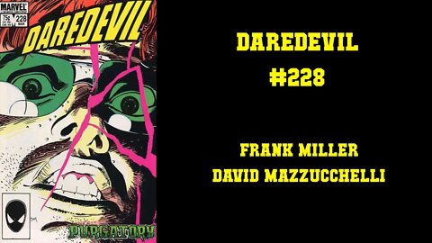 Daredevil #228 - Frank Miller David Mazzucchelli
