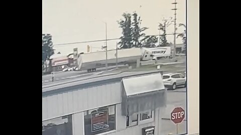 Truck Rollover In Mississauga