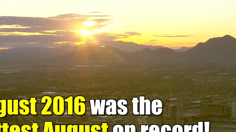August broke another global heat record