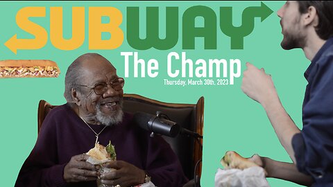 Legendary Lee Canady: Lee tries Subway "The Champ" submarine sandwich from Steph Curry ad 🤌🏾🤌🏻🌯👨🏾‍🍳🏀