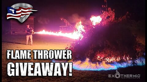 FLAMETHROWER GIVEAWAY! / Exothermic Pulsefire LRT